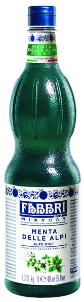 Fabbri Mixybar Alpenminz 1l Flasche 16B