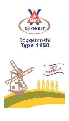 Gloria Korngut  Roggenmehl  Type 1150 25kg