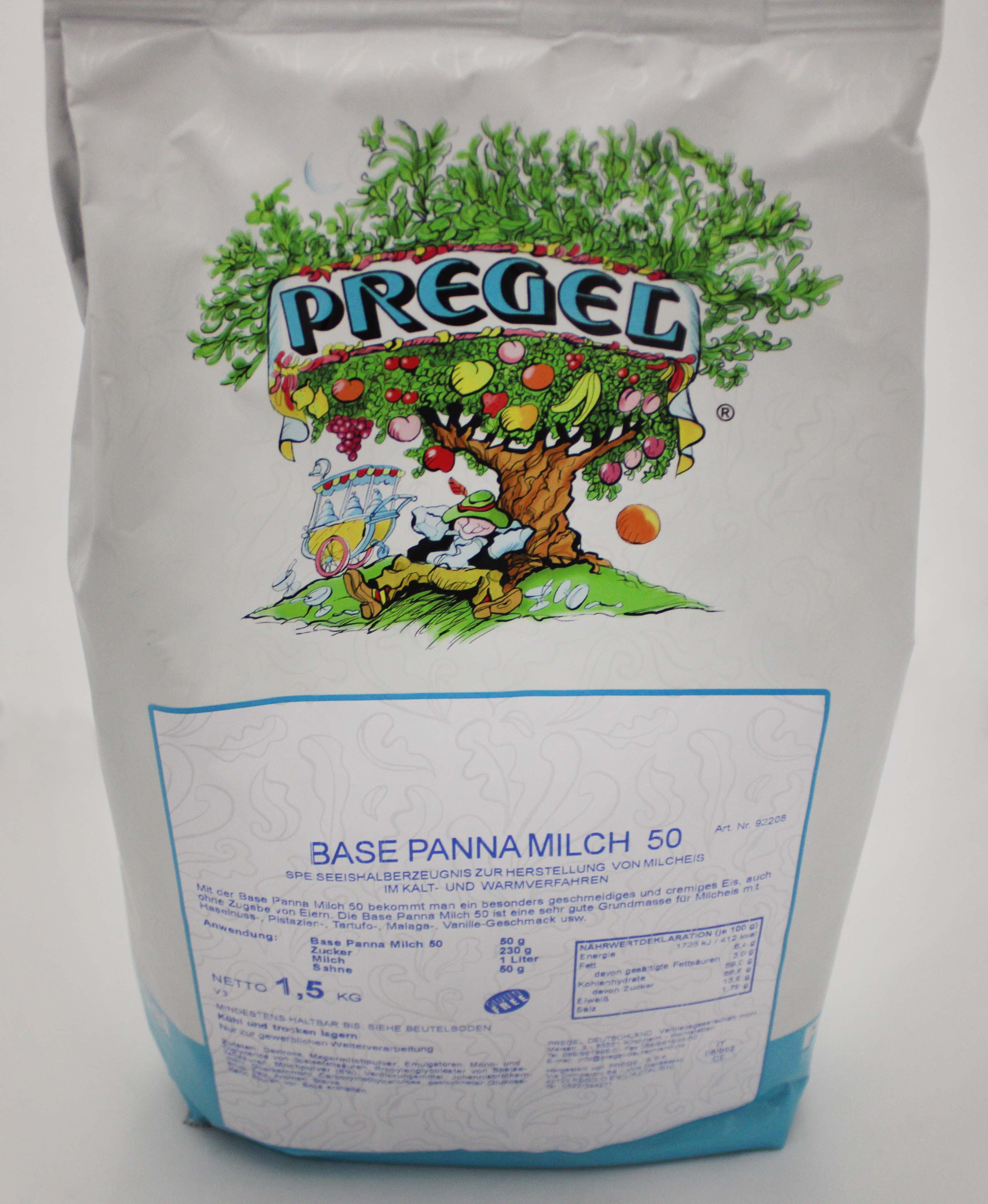 Pregel Base Panna Milch 50 1,5kg