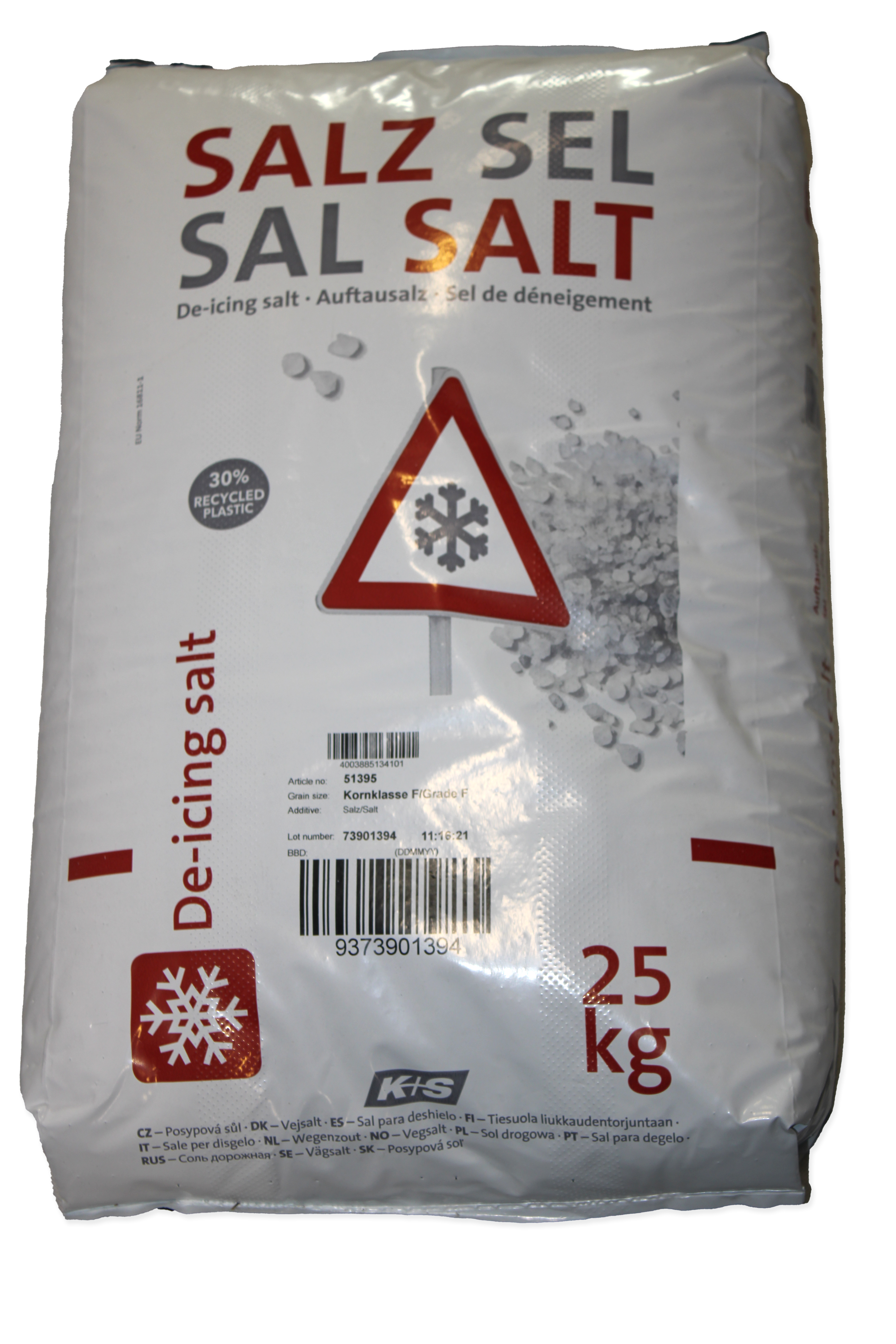 K+S Auftausalz Streusalz 25kg