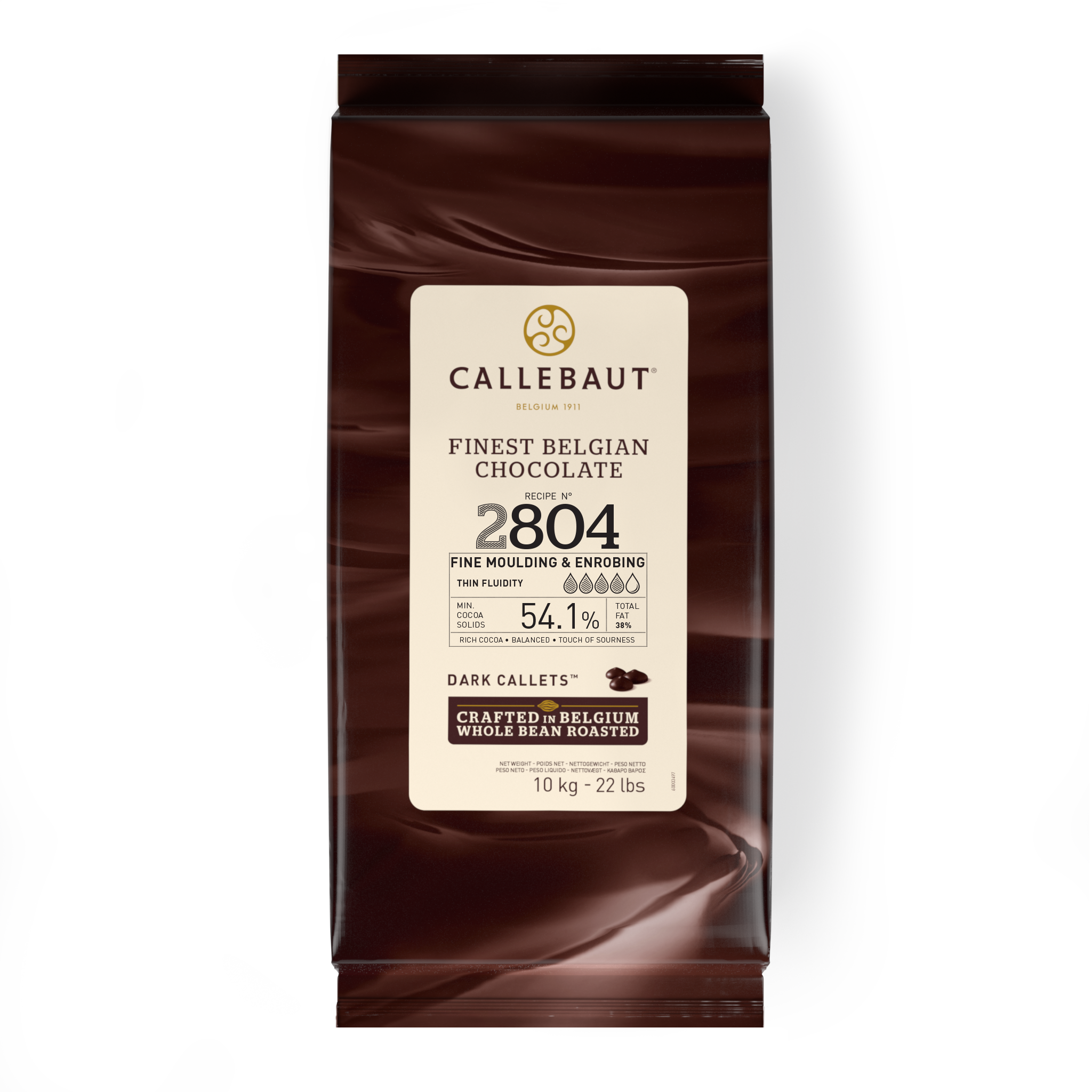 Callebaut dunkle Callets 10 kg 2804NV-01B