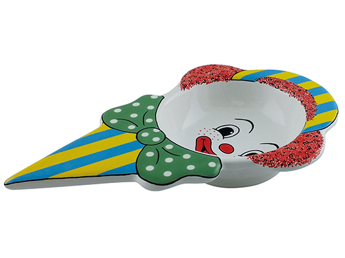 Keramikteller Clown