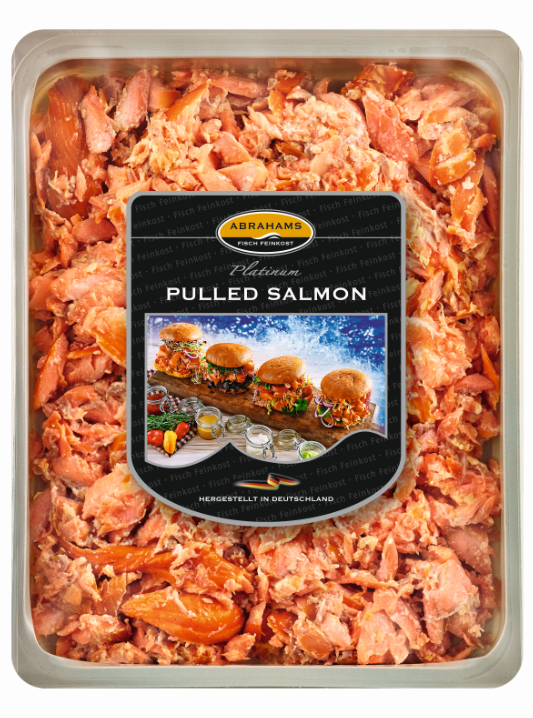 Pulled Salmon Lachs 500g