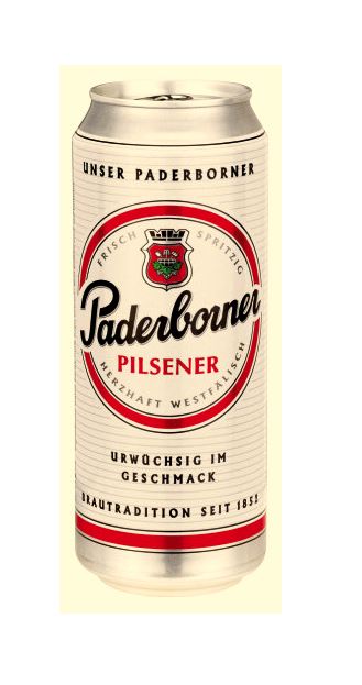 Paderborner Pilsener 24x0,5 Liter Dosen