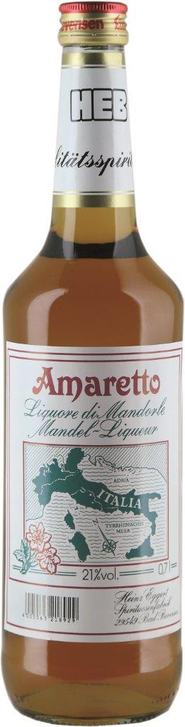 Amaretto 21%vol., 0,7l Flasche