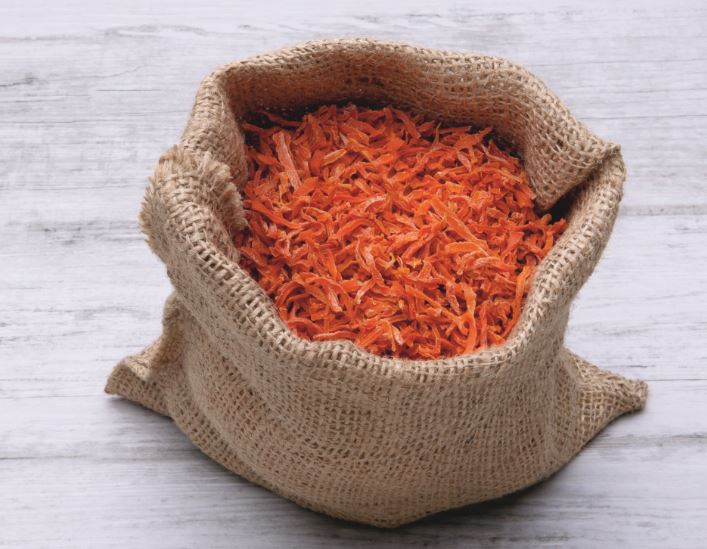 Hellmich getrocknete Karottenstreifen 10kg