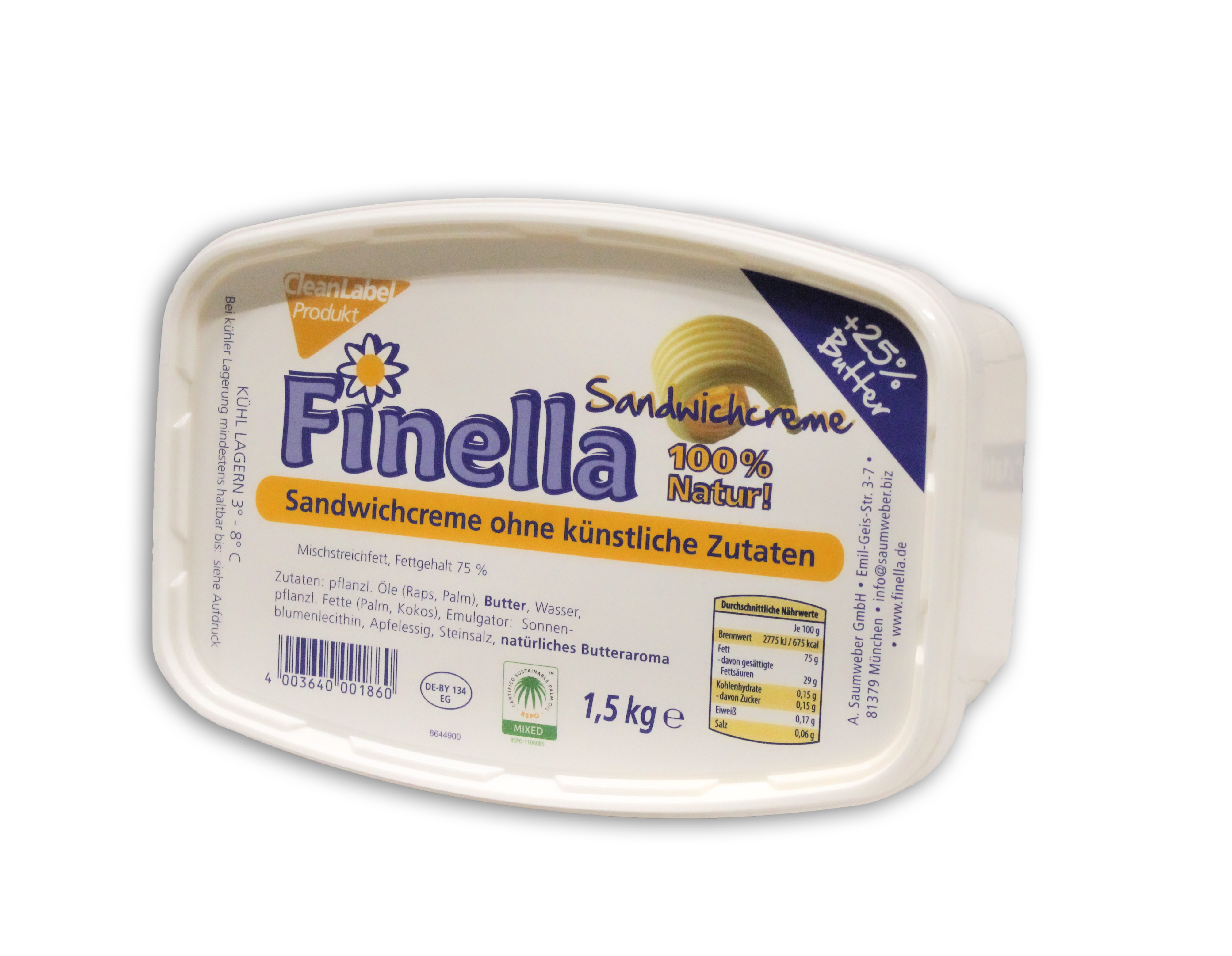 Finella Sandwichcreme 1,5kg