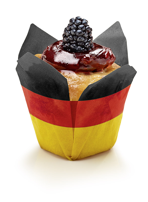 CSM Muffinkapsel “Tulpe“ Fan 125 Stück
