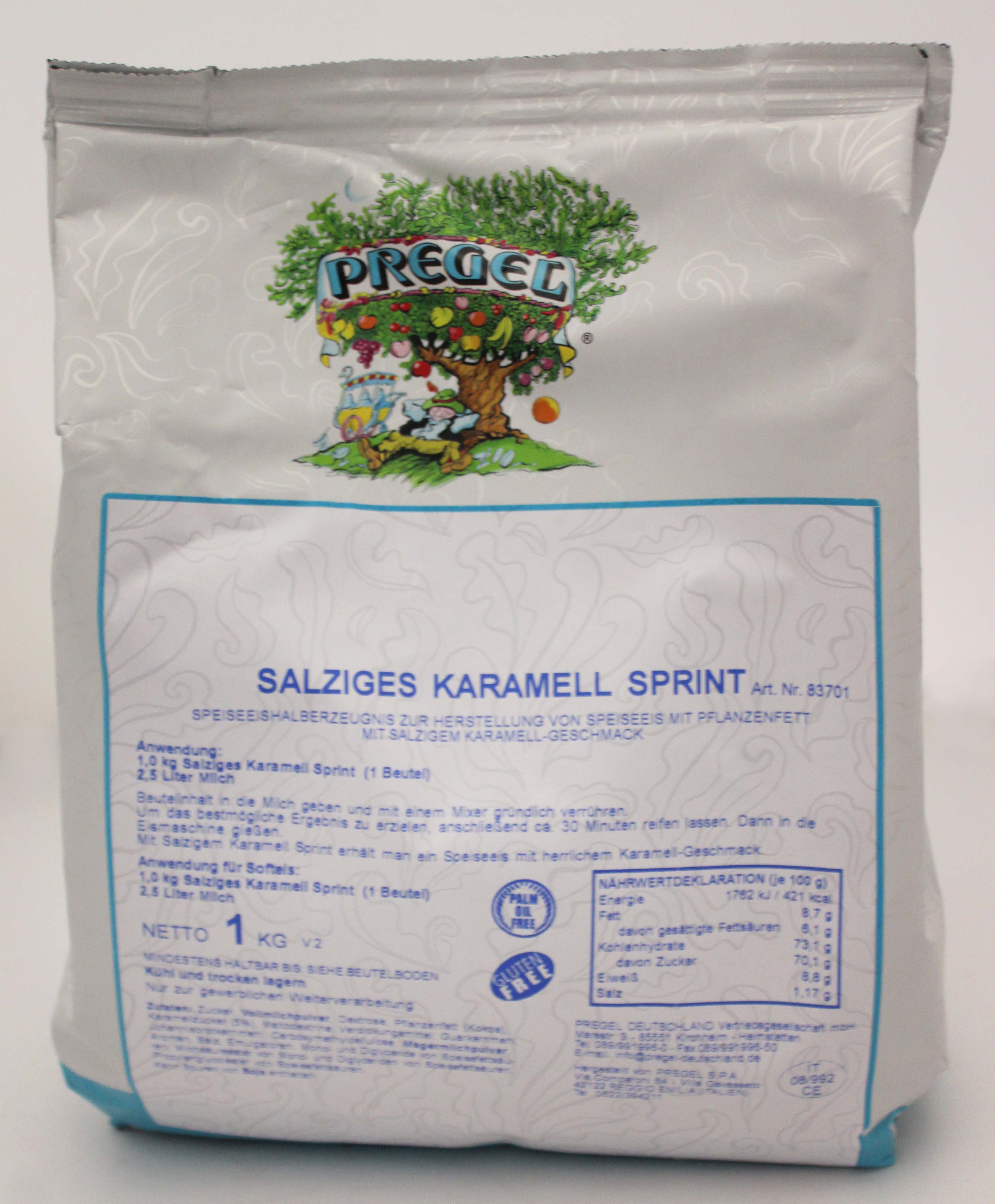 Pregel Sprint gesalzenes Karamell 1kg | 23179 - Backring Nord