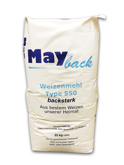 MayBack Weizenmehl  Type 550 Backstark 25kg