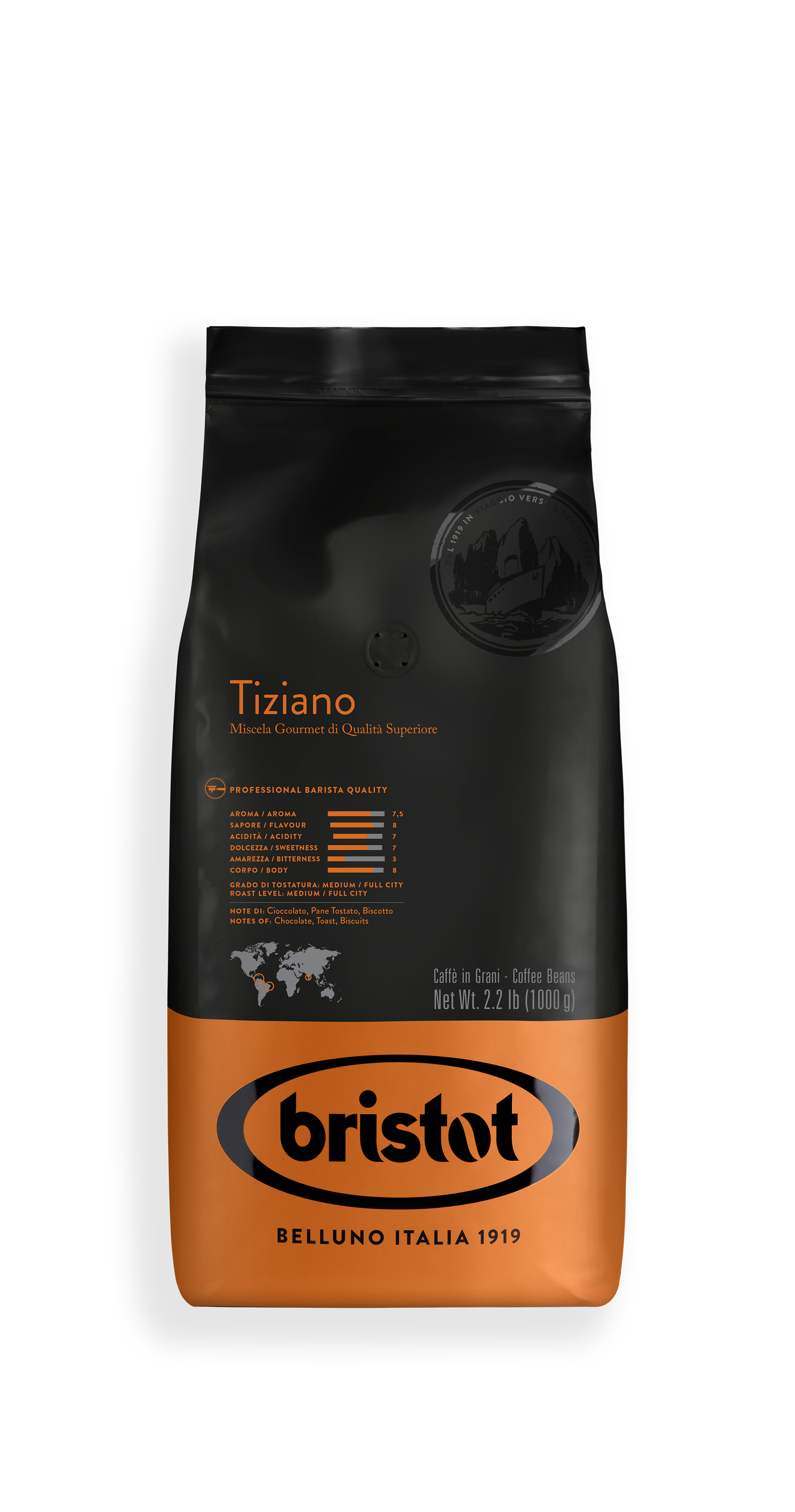 Bristot Tiziano Caffee 1kg