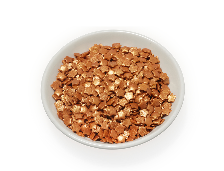 Dreidoppel Dekor Sterne gold, 1,4kg
