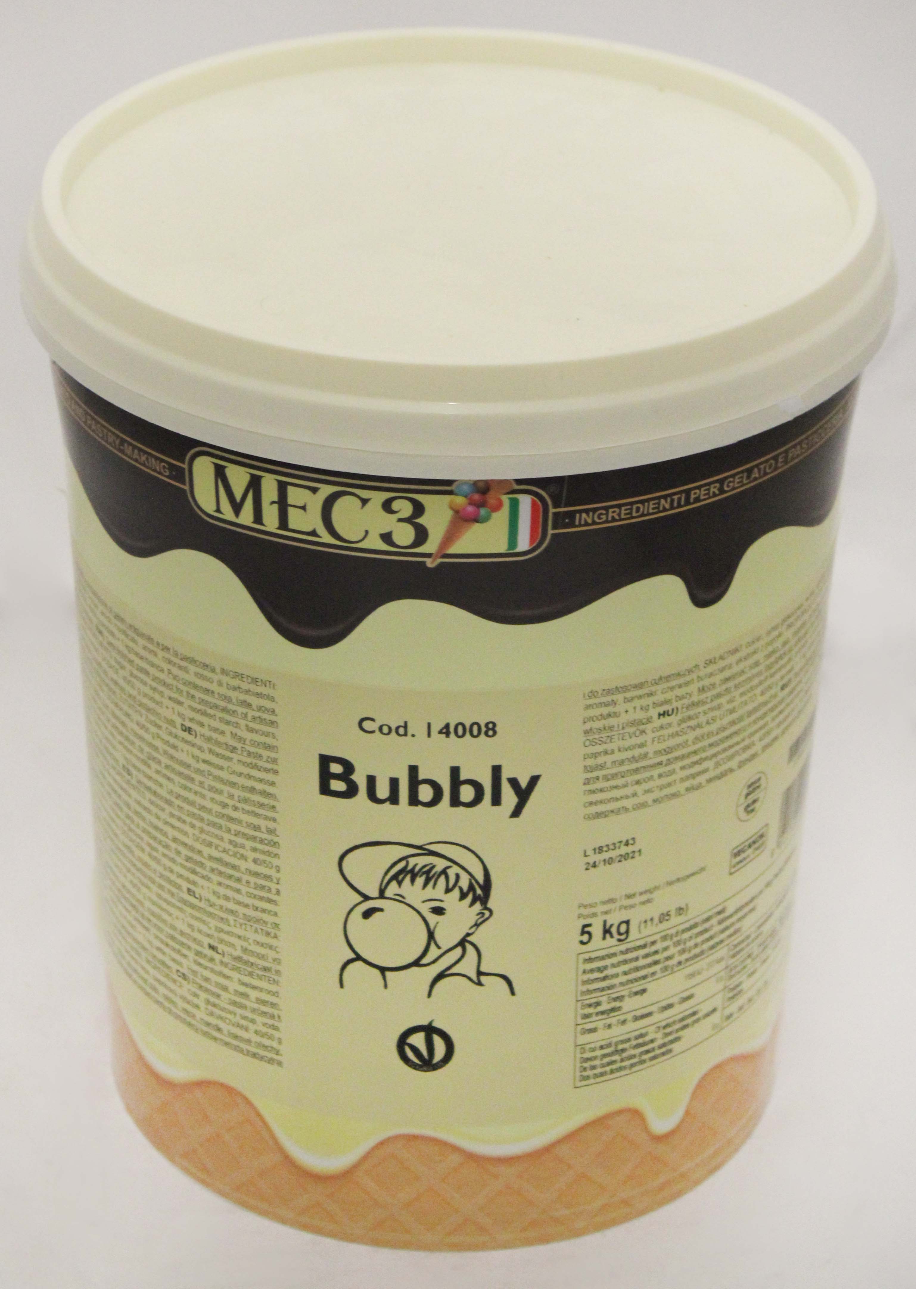 Mec3 Bubbly Konzentrat Eispaste 5kg