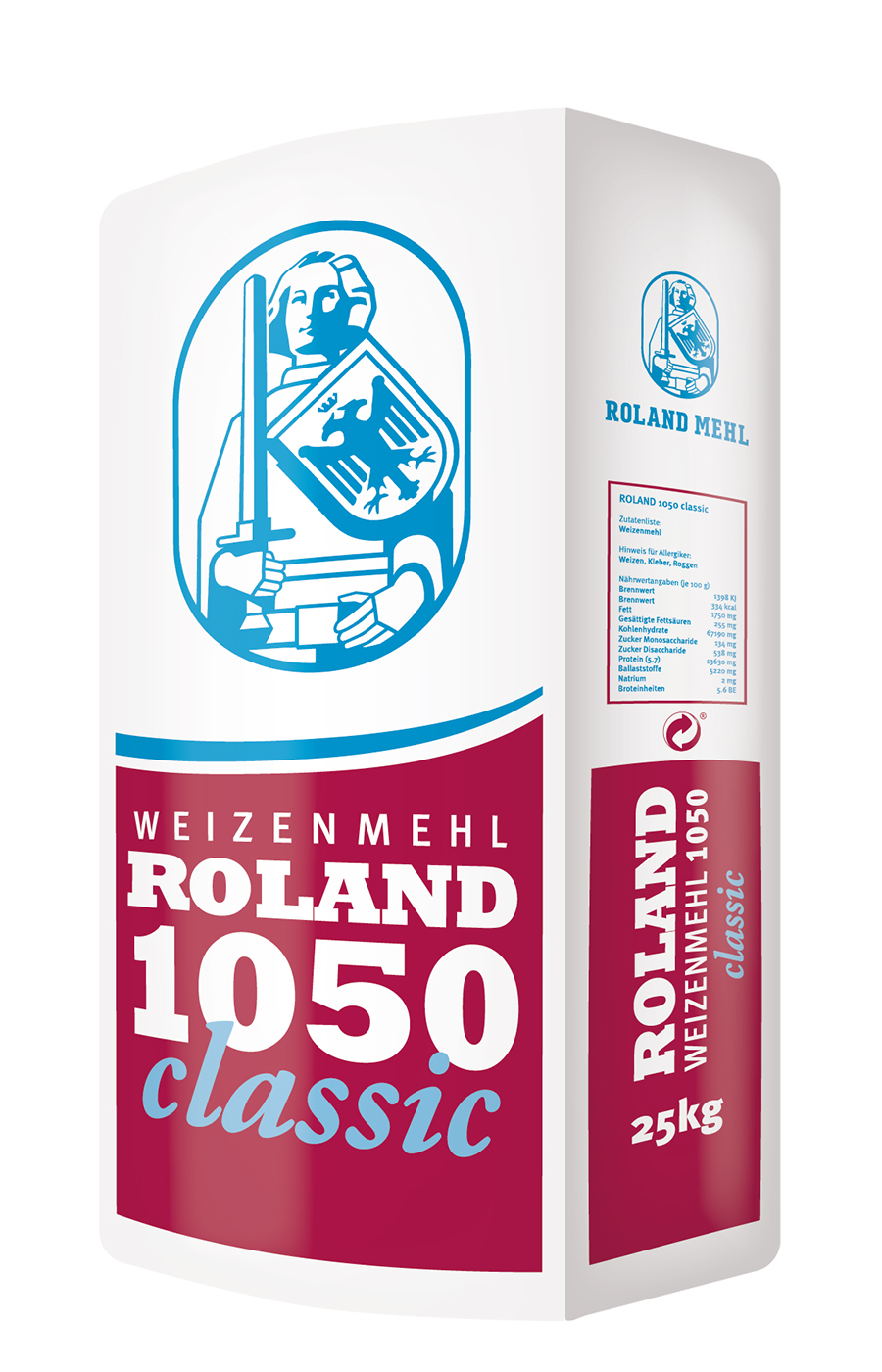 Roland Mills Weizenmehl Type 1050  Classic Brotmehl  25kg