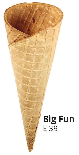 Eiswaffel E39 Riesen Fun 175x60 mit Rand großes Karo 224 Stk
