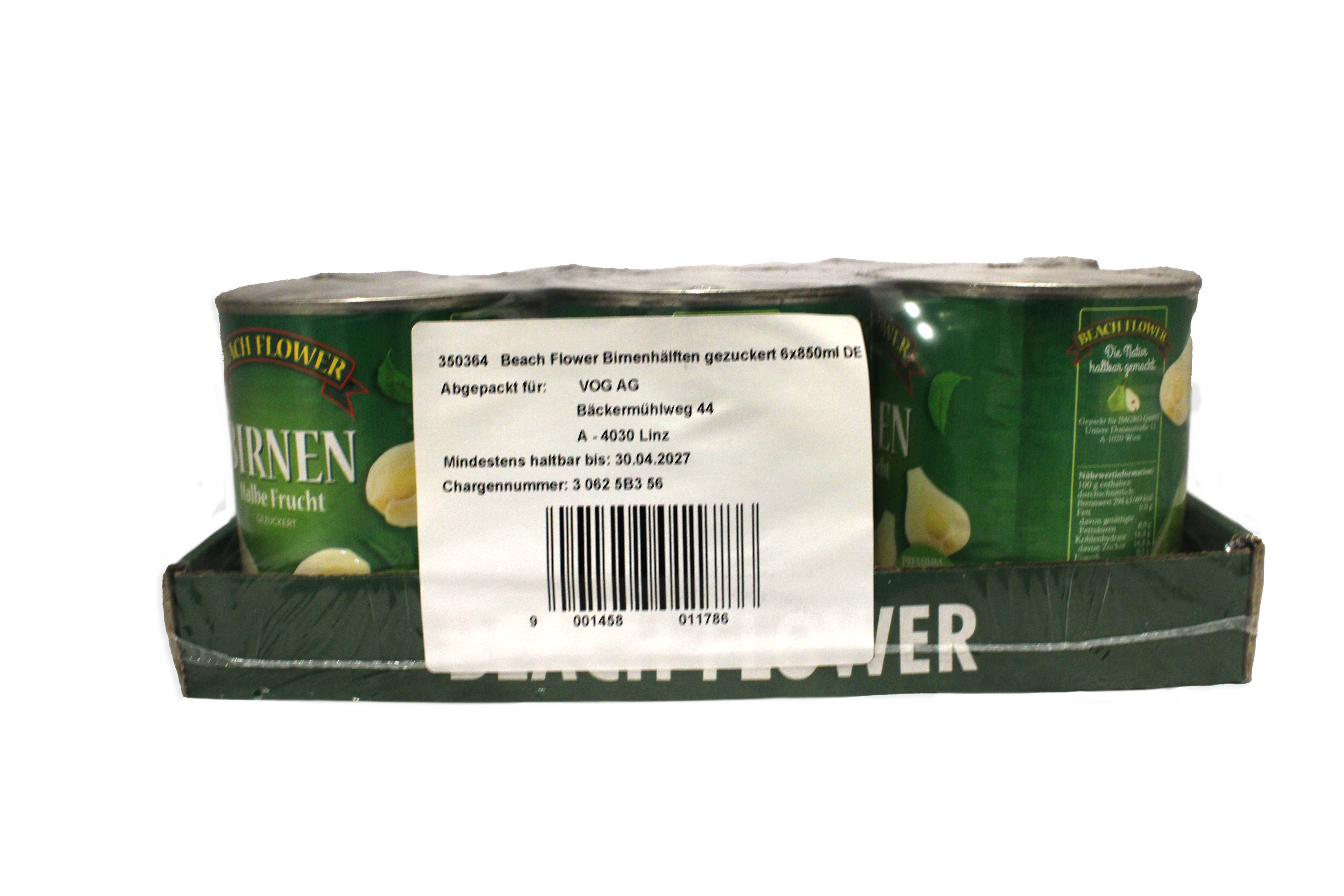 Birnen Hälften Südafrika gez. 850ml