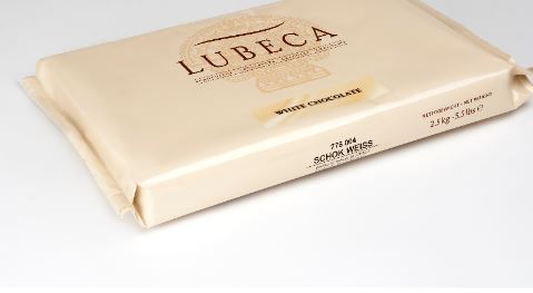 Lubeca weisse Schokolade 33/39,5 2,5kg