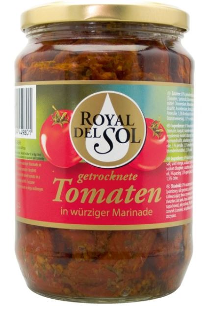 Getrocknete Tomaten in Öl 720ml | 30524 - Backring Nord