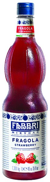 Fabbri Mixybar Erdbeer 1l Flasche 15M