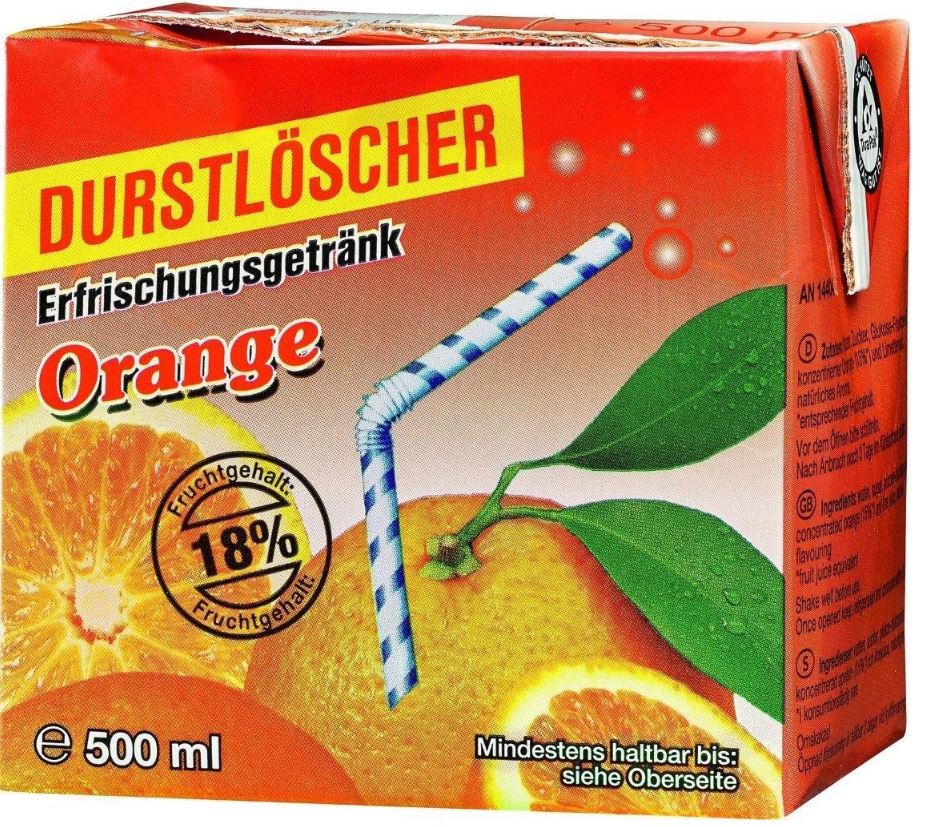 Durstlöscher Orange 12x0,5l