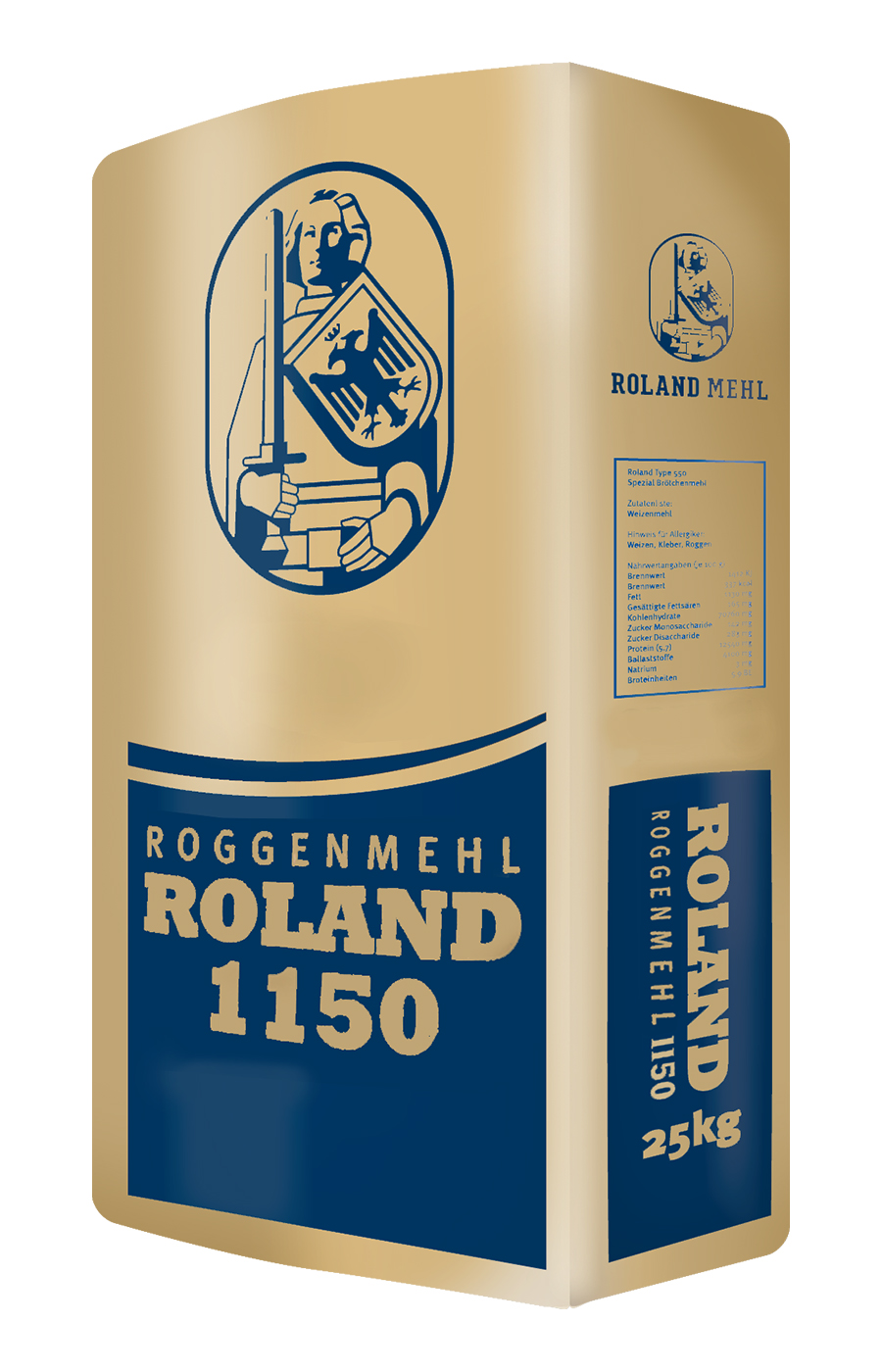 Roland Mills Roggenmehl Type 1150 25kg Kaiserblume