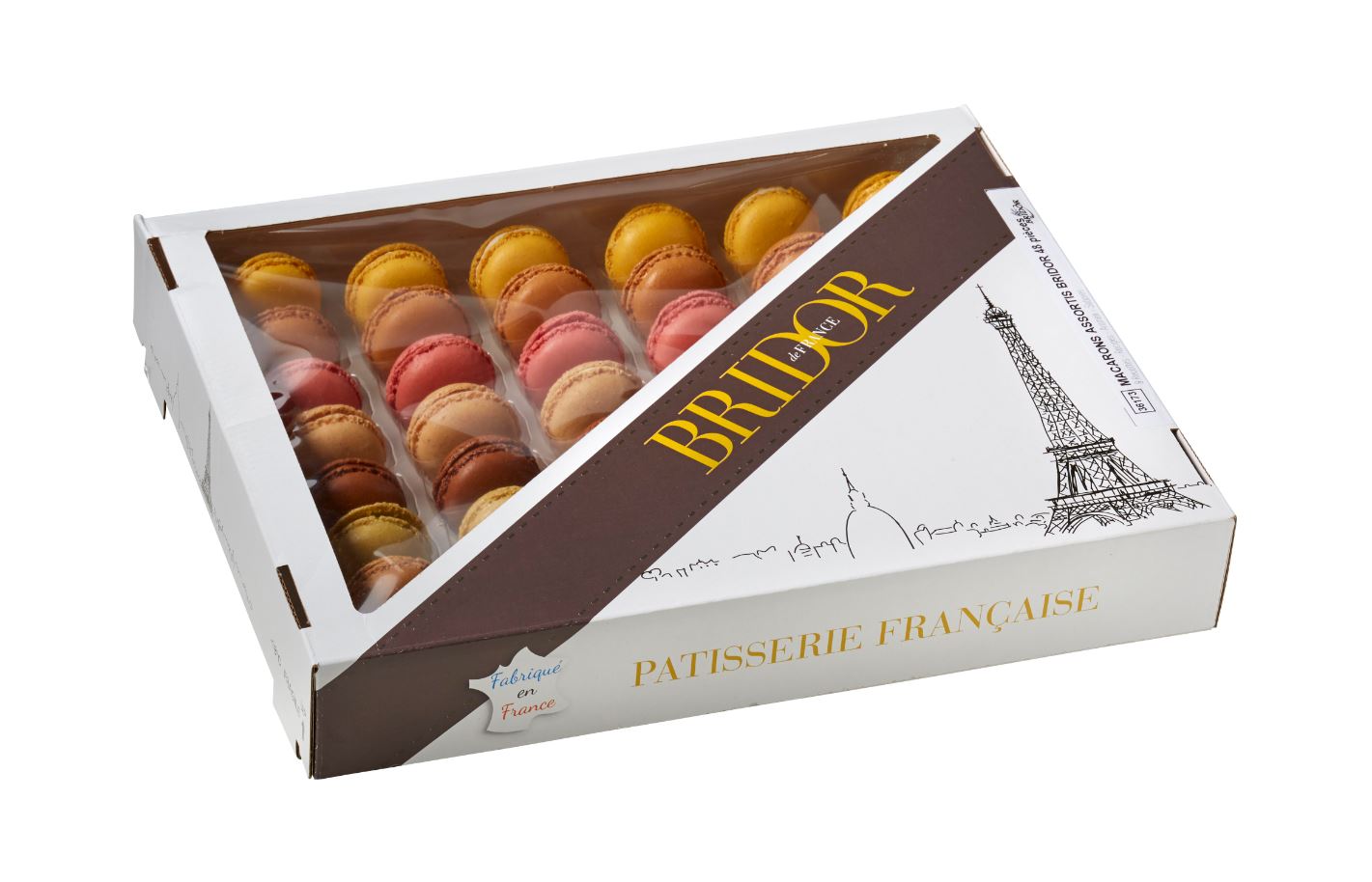 Bridor Macarons Mix Klassik 6x8 Sorten verzehrfertig TK | 66330 ...