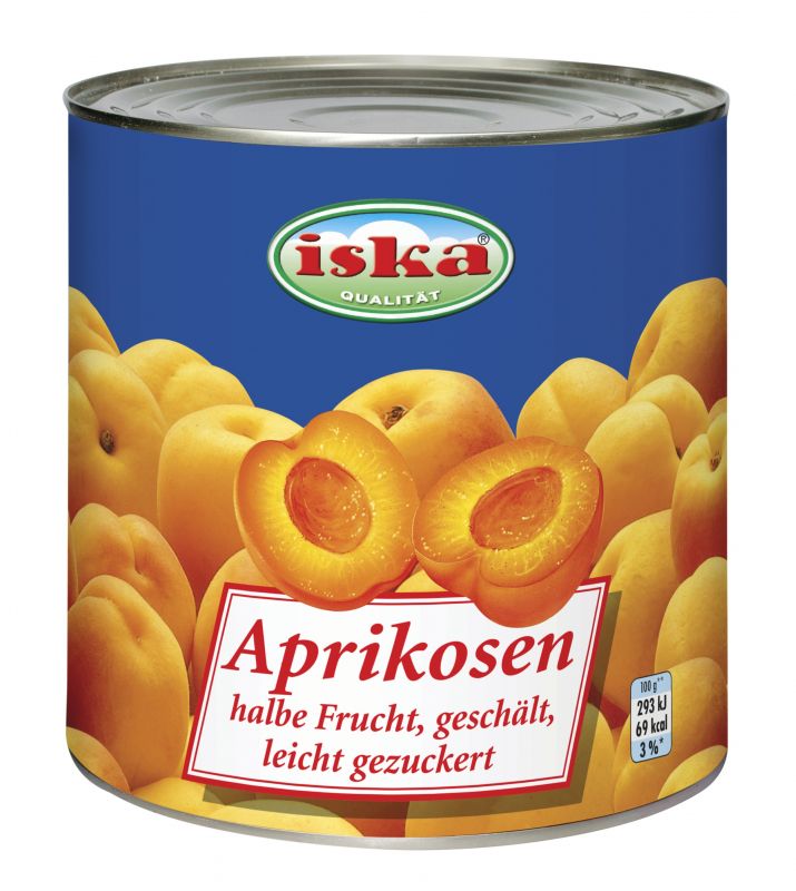 Aprikosen gezuckert 6x2650ml Dose | 13858 - Backring Nord